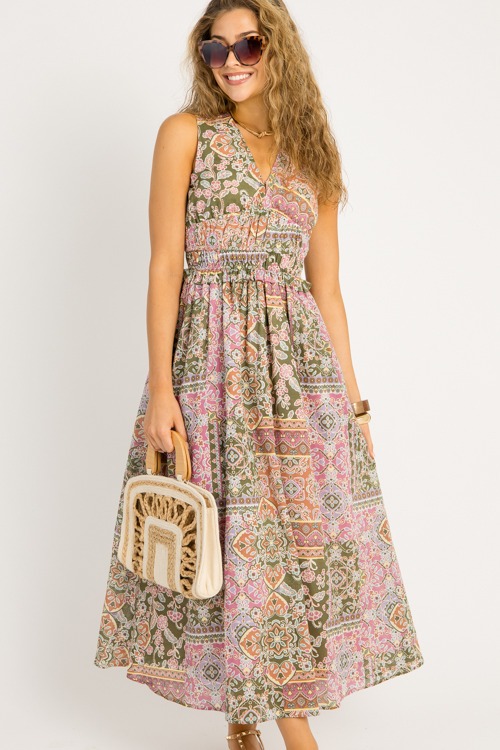 Flourishing Floral Maxi, Evergreen - 0522-5.jpg
