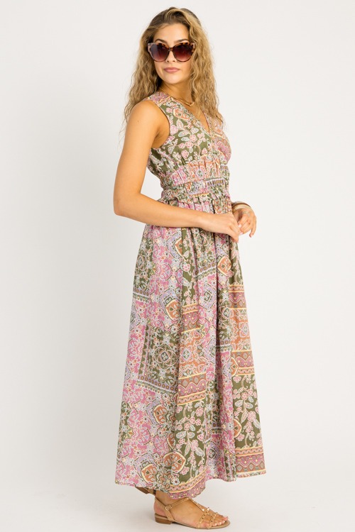 Flourishing Floral Maxi, Evergreen - 0522-6.jpg
