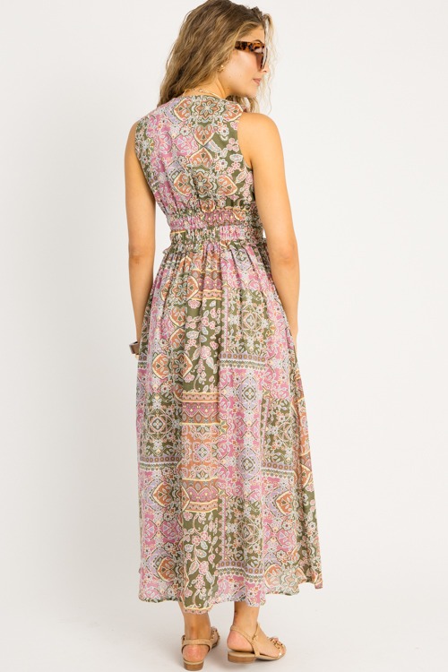 Flourishing Floral Maxi, Evergreen - 0522-7.jpg