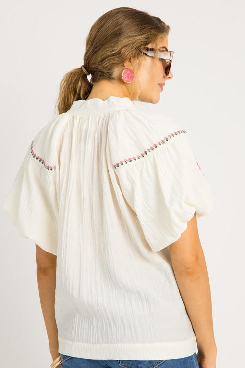 Flower Embroidery Top, Cream - 0522-74.jpg