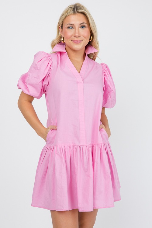 Cleo Dress, Pink