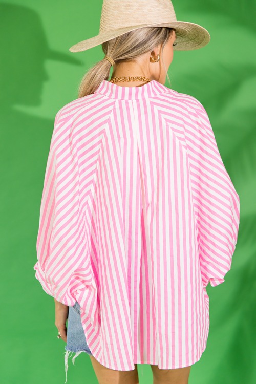 Striped Oversize Shirt, Neon Pi - 0523-213.jpg