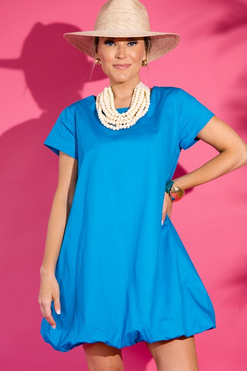 Bubble Hem Dress, Cobalt Blue - 0523-309.jpg