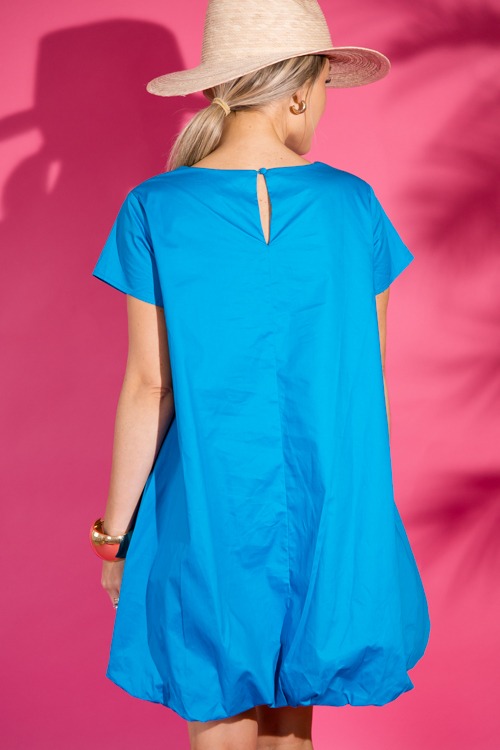Bubble Hem Dress, Cobalt Blue - 0523-310.jpg
