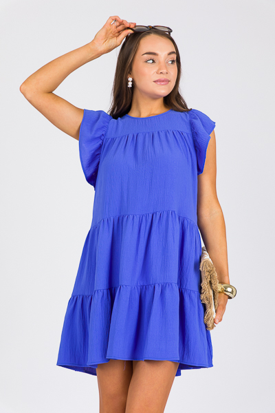 Delilah Dress, Blue