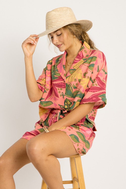 Rio Shorts Set, Pink - 0527-27p.jpg