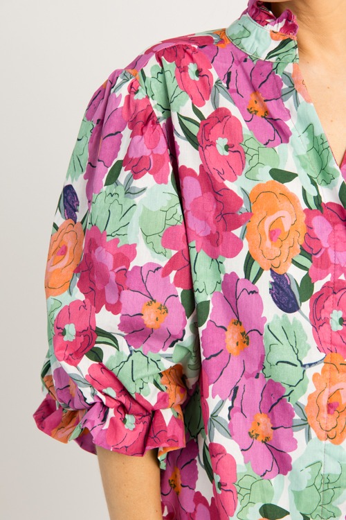 Briana Floral Top,Raspberry Mix - 0527-4.jpg