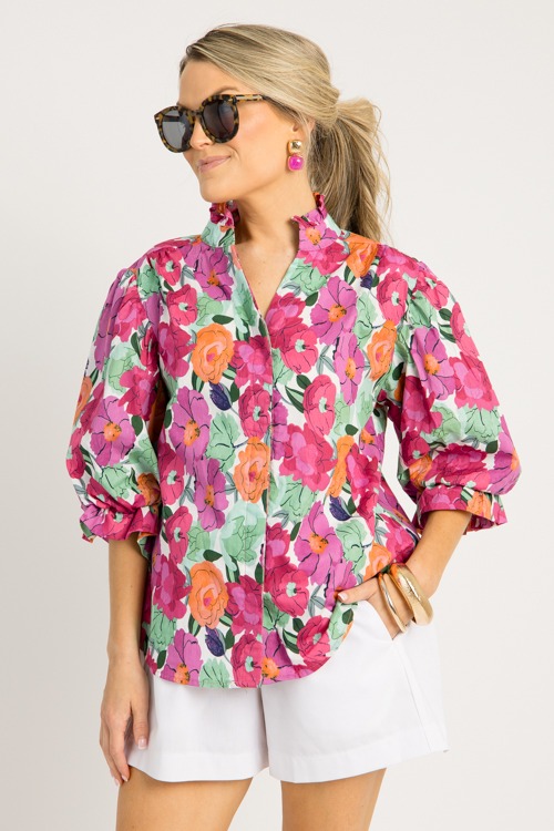 Briana Floral Top,Raspberry Mix - 0527-6.jpg
