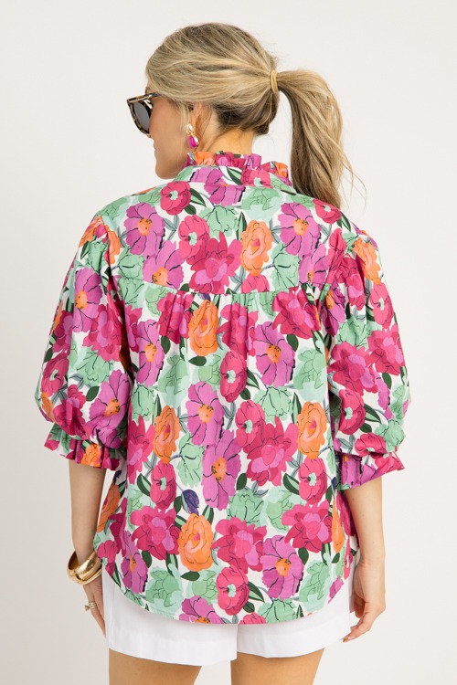 Briana Floral Top,Raspberry Mix - 0527-8.jpg