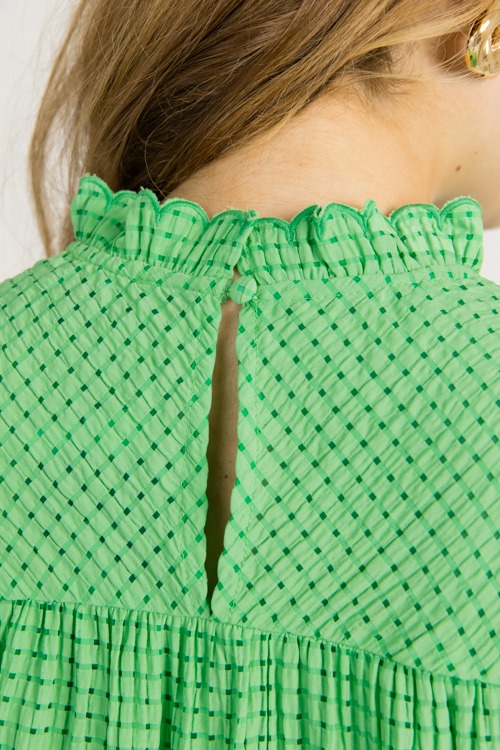 Sweet Checks Scallop Top, Green - 0528-130-Edit.jpg