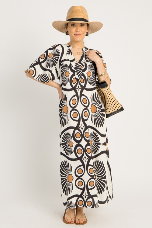 Braided Belt Print Midi, Black - 0529-58h.jpg