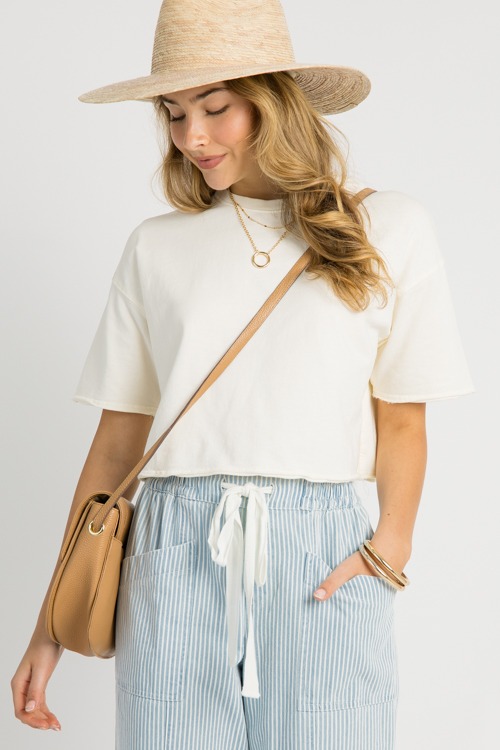 Pull-On Stripe Pants, Light Blu - 0530-154.jpg