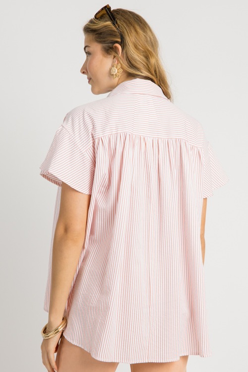 Hi-Lo Stripe Shirt, Lt. Coral - 0530-164.jpg