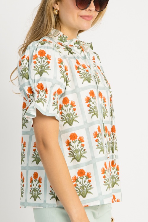 Grid Bloom Top, Orange - 0530-4.jpg