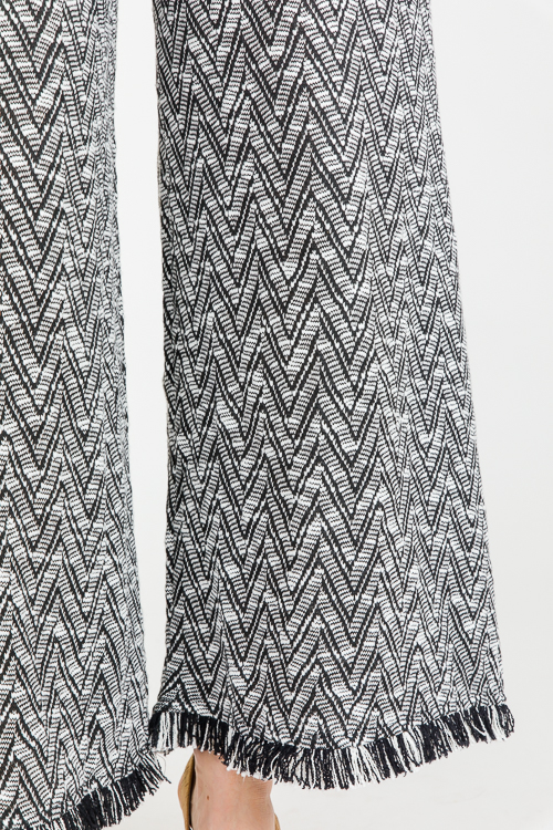 Divine Pants Set, White/Black