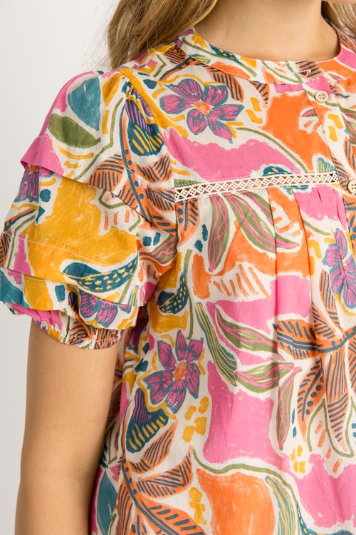 Floral Button Top, Cream Mix - 0530-41h.jpg
