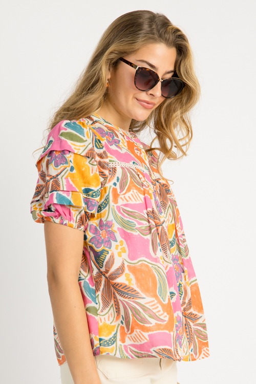 Floral Button Top, Cream Mix - 0530-46.jpg