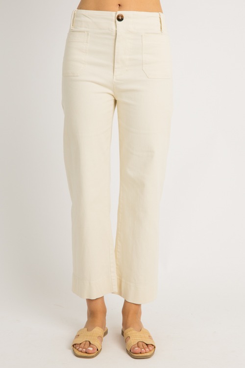 Tessa Pants, Egg Shell
