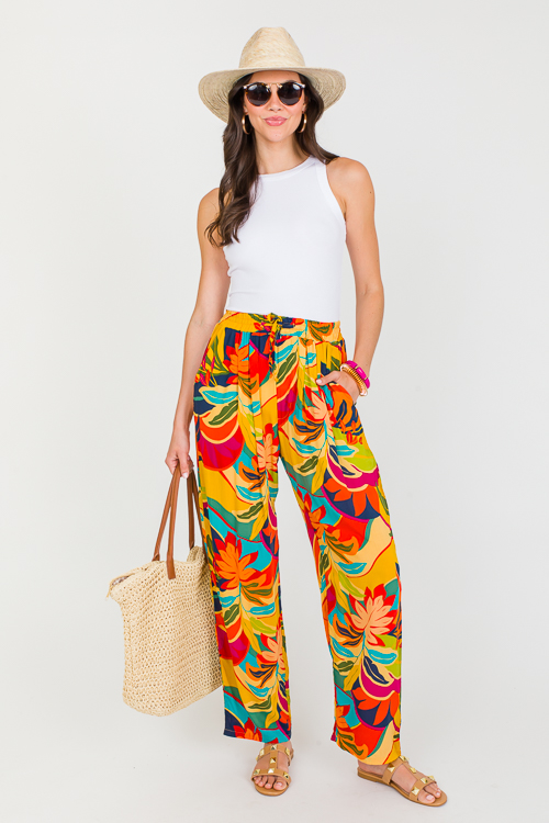 Golden Tropics Pants