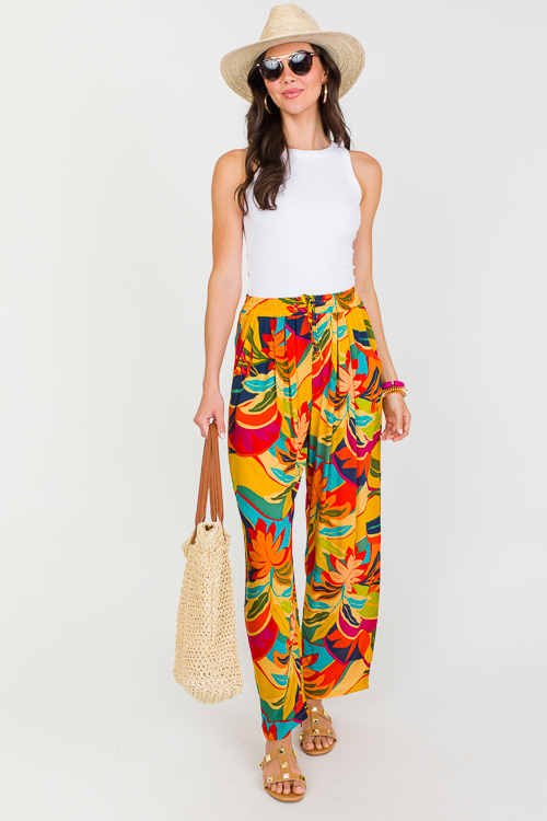 Golden Tropics Pants