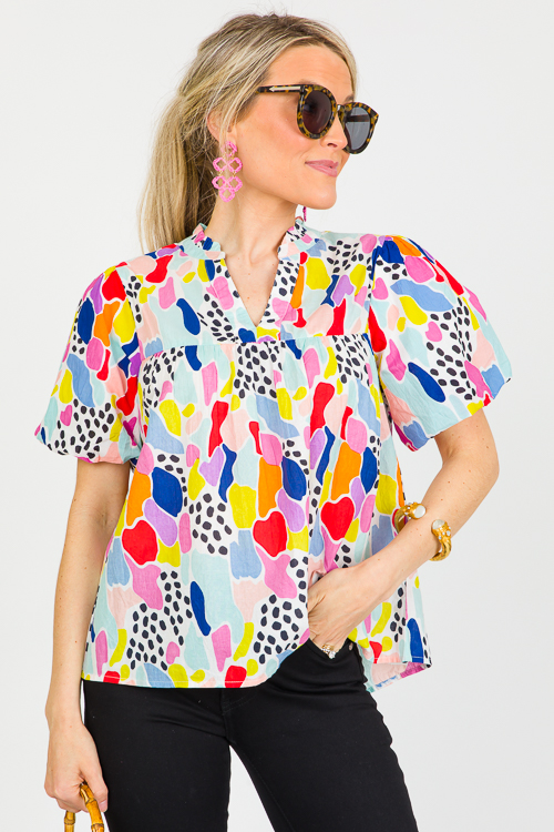 Dots And Blots Top