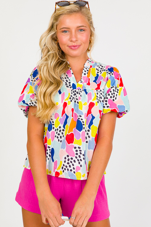 Dots And Blots Top