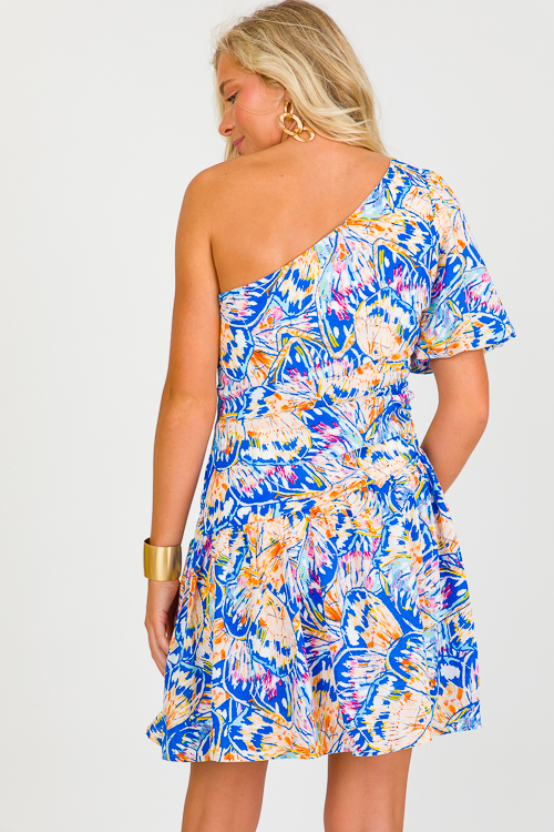 Pacific One Shoulder Dress