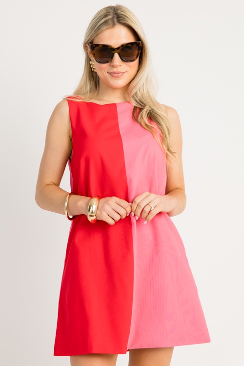 Split Second Dress, Red Pink - 0602-11.jpg