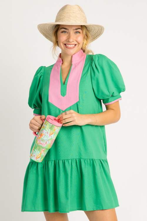 Halley Dress, Green