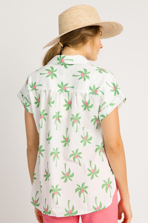 Palm Tree Button Up, White/Gree - 0602-30.jpg