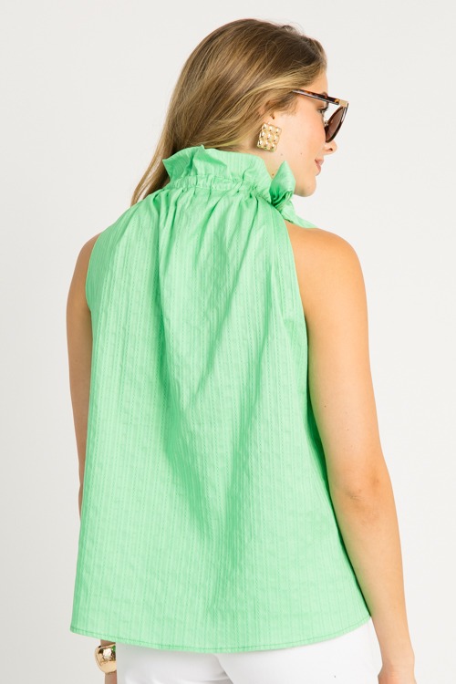 Bridget Halter Tank, Green Appl - 0602-5.jpg