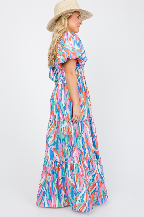 Agnes Abstract Maxi, Blue/Fuchsia - 0603-67.jpg