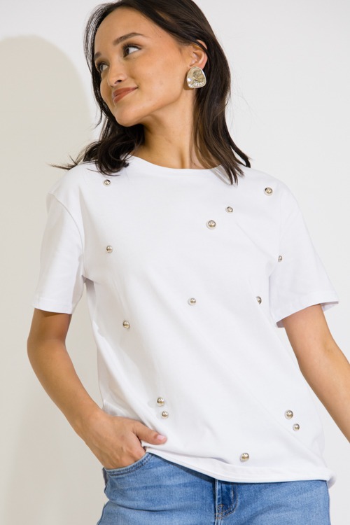 Having A Ball Tee, White