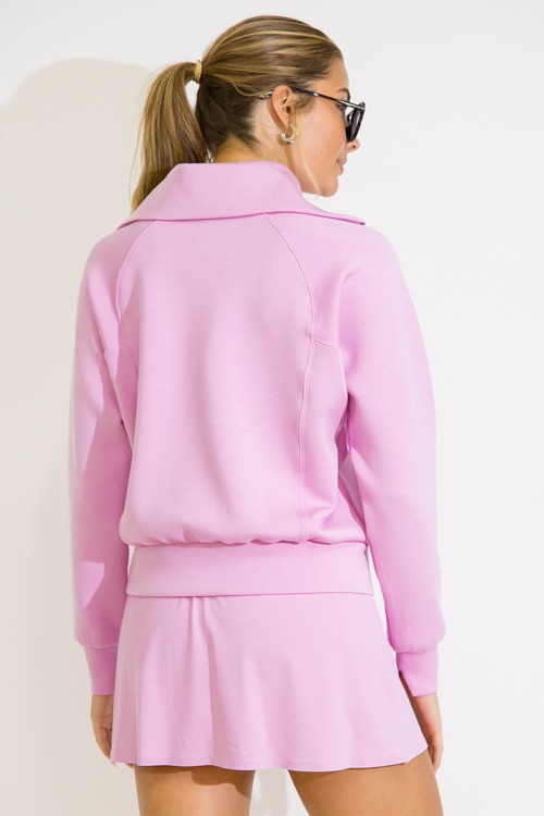 Spanx AirEssentials Half Zip, Petunia - 0604-124.jpg