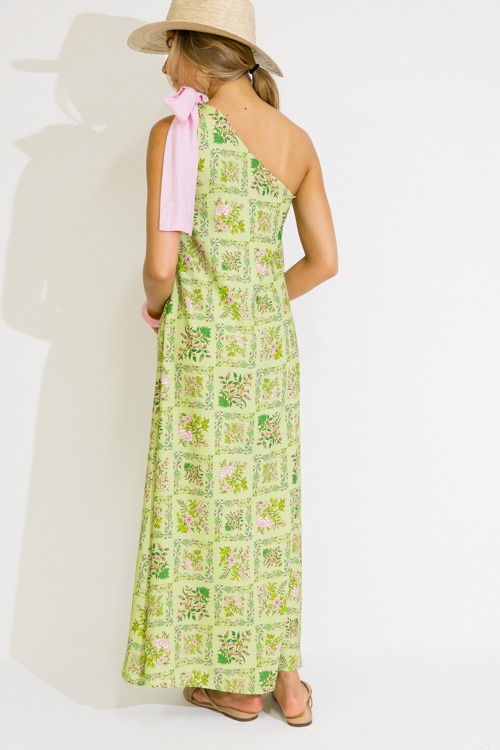 Floral Bow Shoulder Maxi, Green - 0604-26.jpg