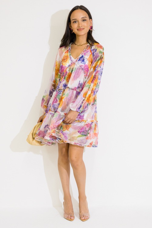 Ruffle Tier Floral Dress, Multi - 0604-35.jpg