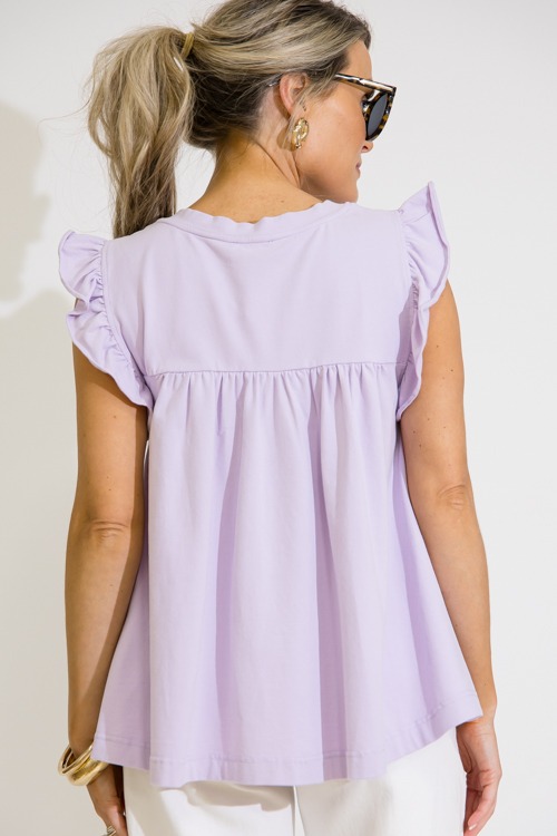 Knit Ruffle Top, Lavender - 0604-71.jpg