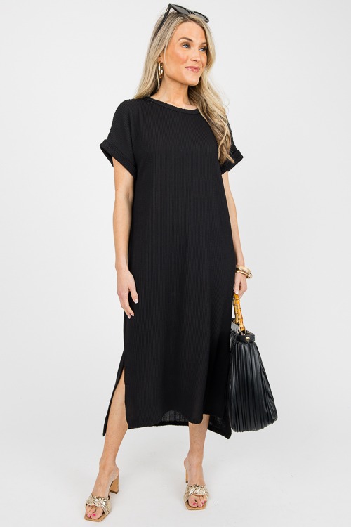 Rib Texture Midi, Black - 0605-16p.jpg