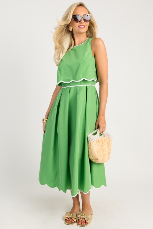 Scallop Contrast Midi, Green - 0605-1p.jpg