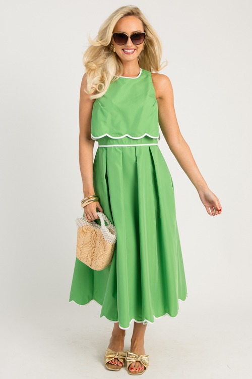 Scallop Contrast Midi, Green - 0605-4.jpg