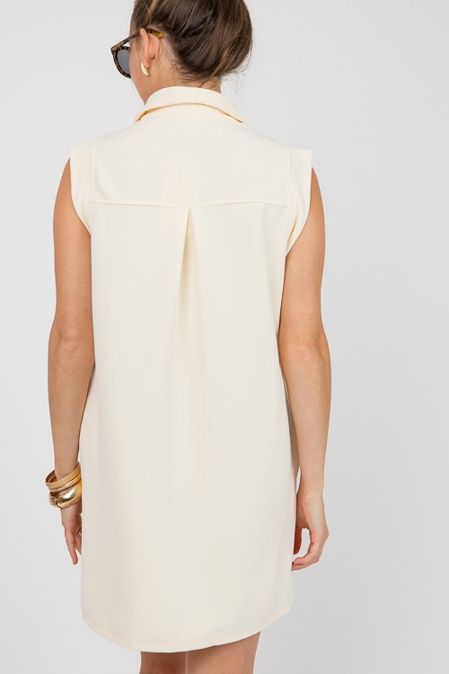 Rib Stretch Dress, Cream - 0605-65.jpg