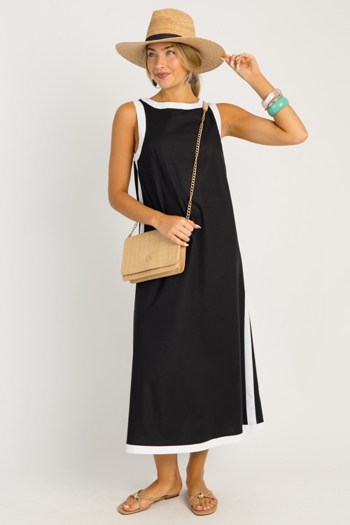 Eleanor Maxi, Black White