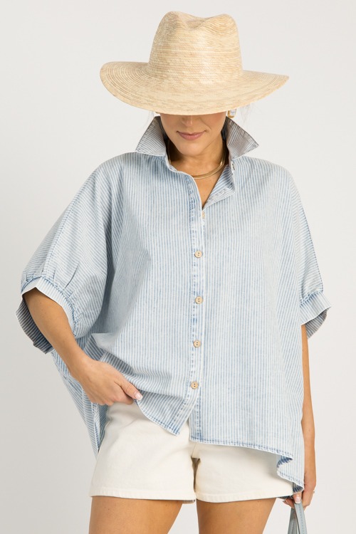 Washed Chambray Stripe ButtonUp - 0606-102.jpg