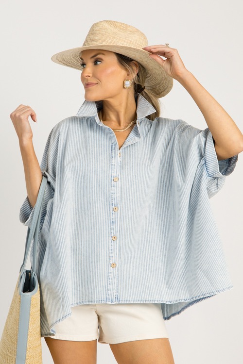Washed Chambray Stripe ButtonUp - 0606-103.jpg