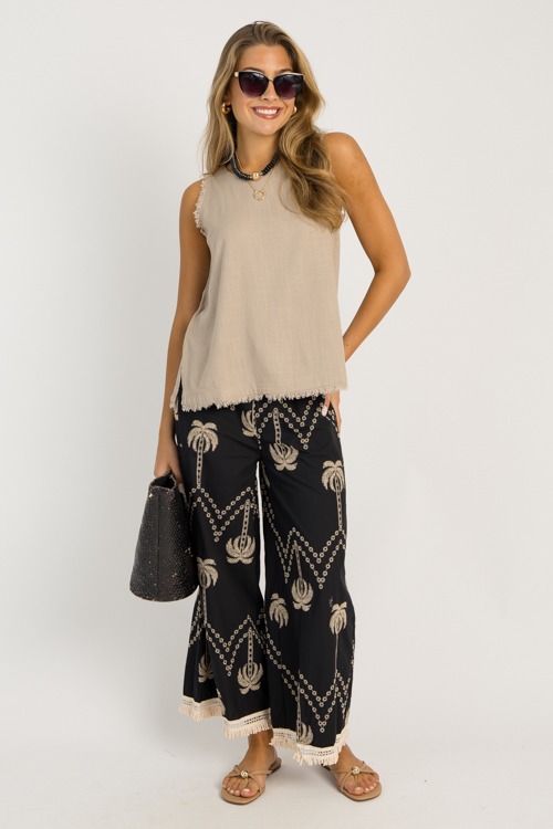 Fray Trim Linen Tank, Latte - 0606-117.jpg