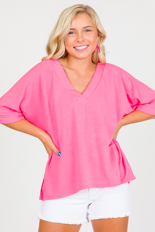 Box Out Tee, Pink