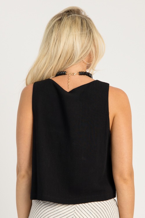 Linen Square Neck Crop Tank, Black - 0606-51.jpg