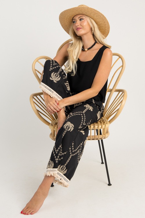 Palm Embroidery Pants, Black - 0606-63.jpg