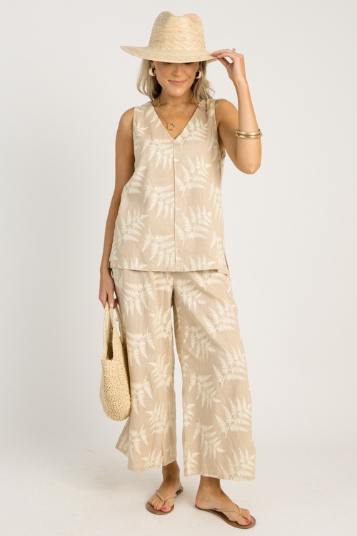Palm Leaf Pant Set, Taupe - 0606-74.jpg