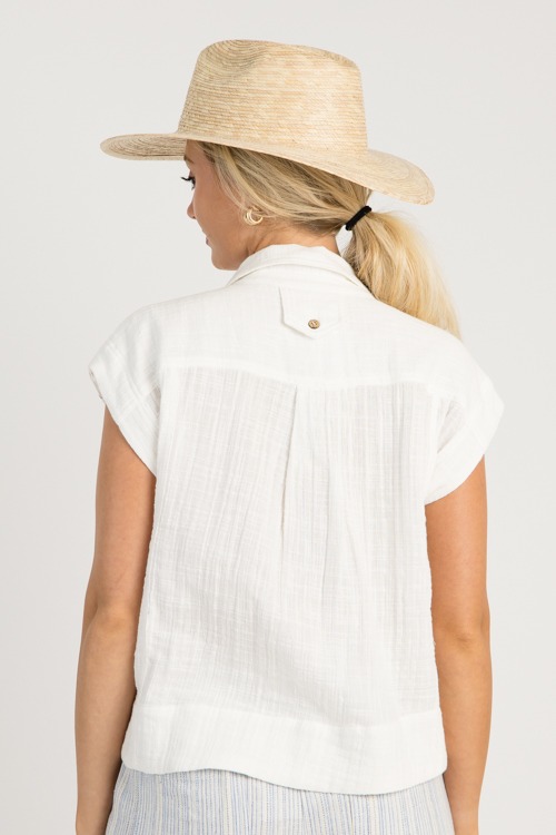 Easy Breezy Button Top, Off Whi - 0606-87.jpg